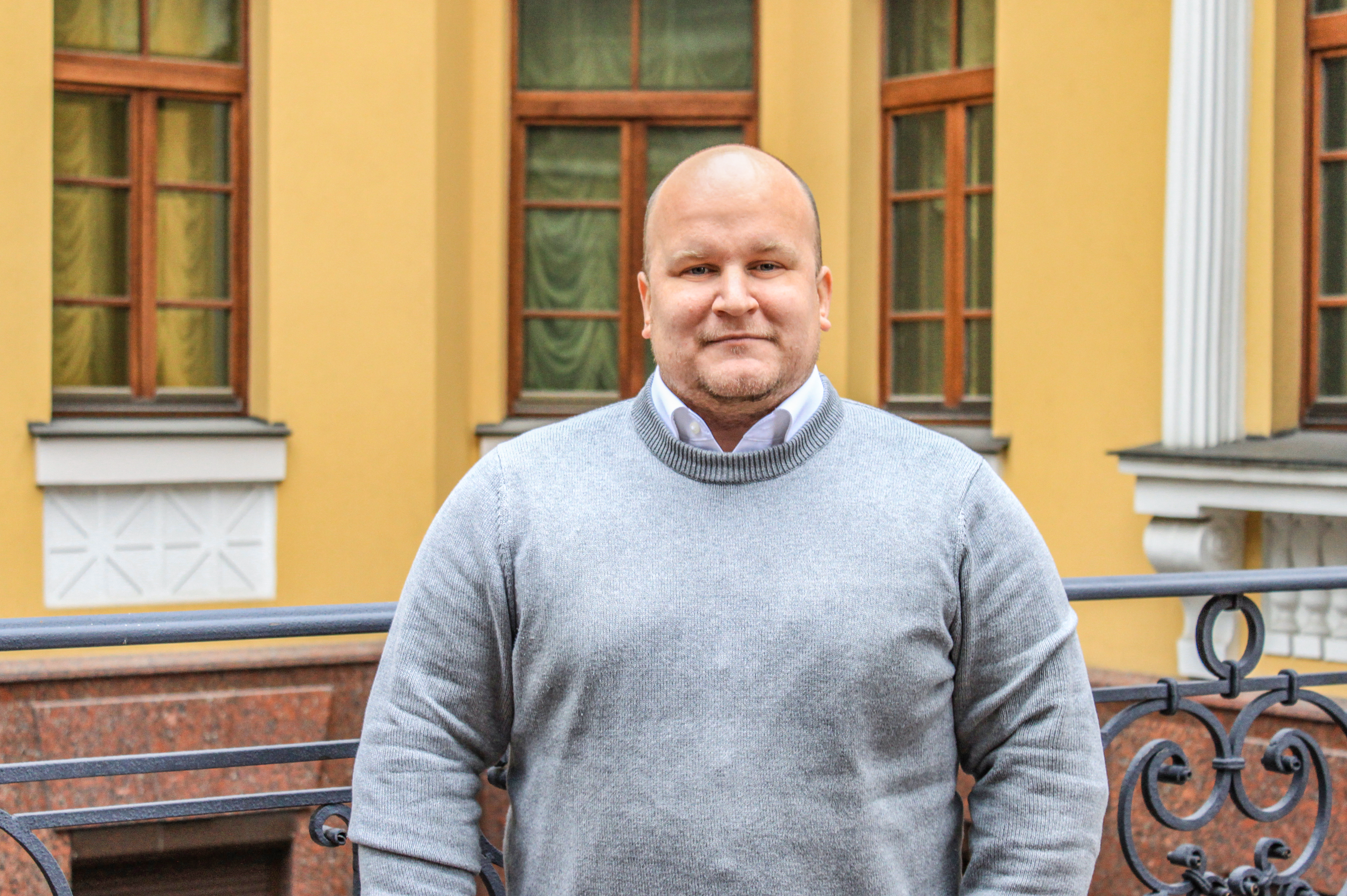 Julian Zakrzewski, country director for the Danish Refugee Council in Ukraine