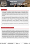 Webinar Report - Herat Earthquake Response (2024)