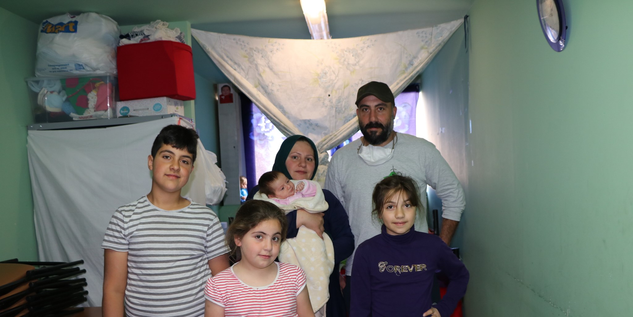 After their house in Damascus, Syria, was destroyed, Mohammad and his family fled the country and ended up in Greece.