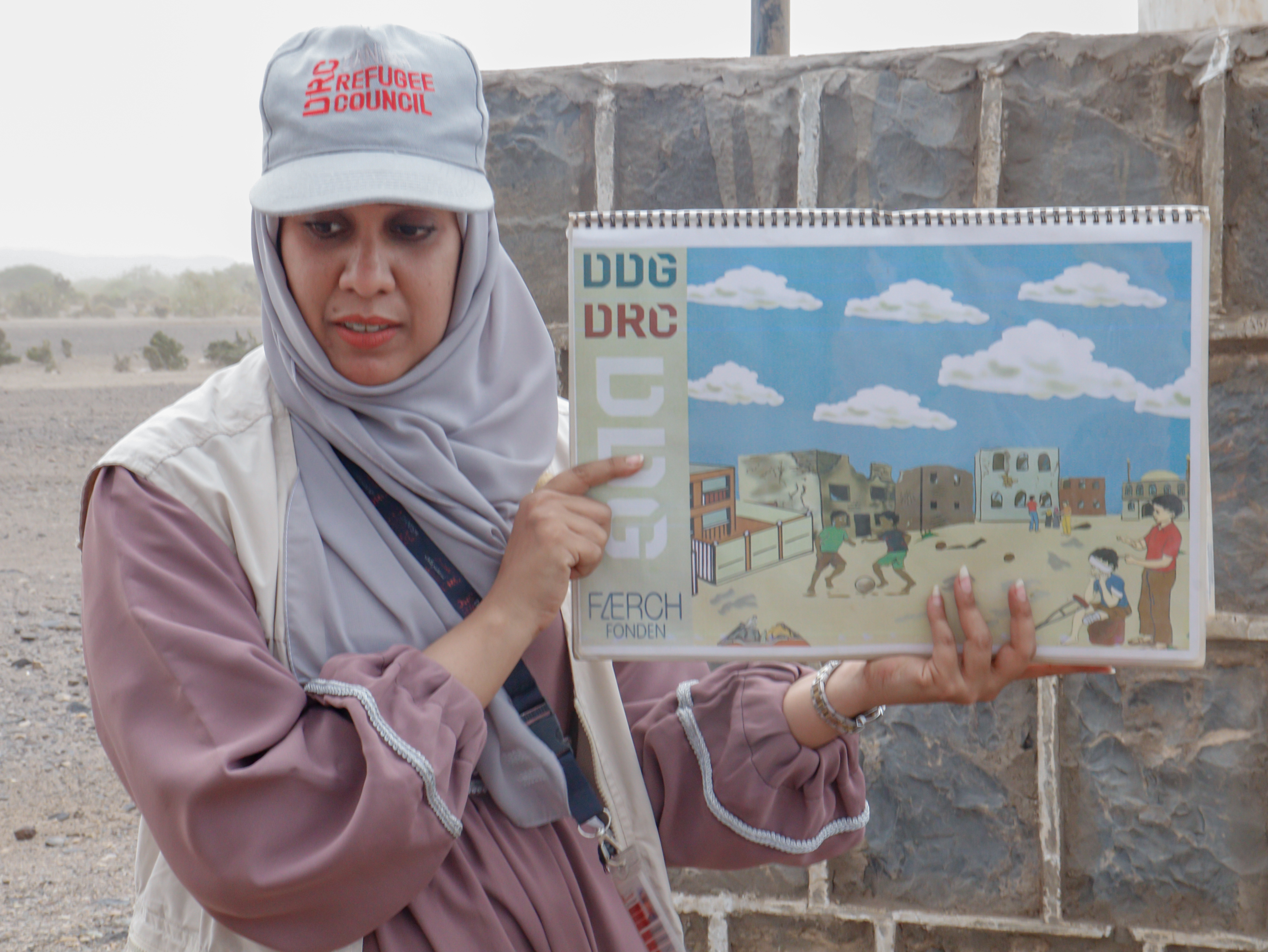 Buthaina, EORE staff