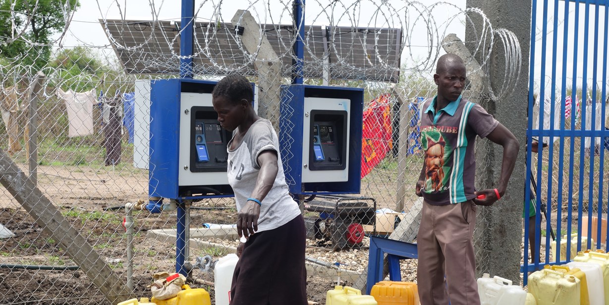 Water ATMs: A safe and dignified water solution in refugee settlements