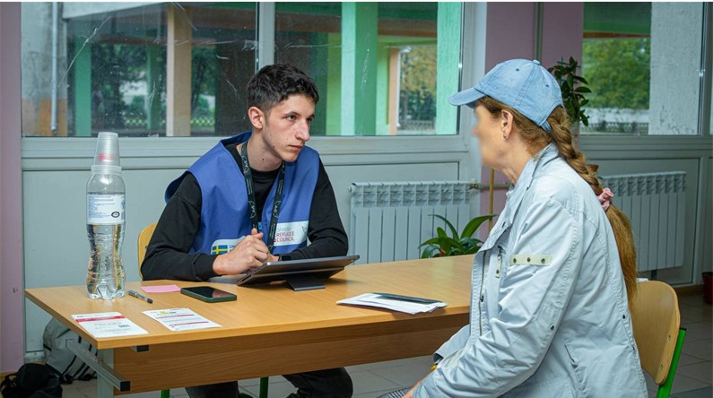 Registration for support. ©Angels of Salvation, Kramatorsk, Donetsk Oblast, 2024