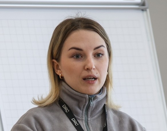 Veronika Kudlaienko, DRC Legal Officer