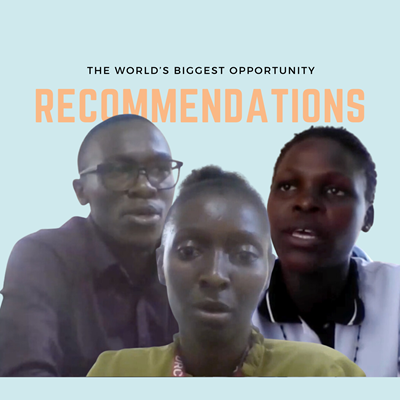 Young people’s input to key policy processes