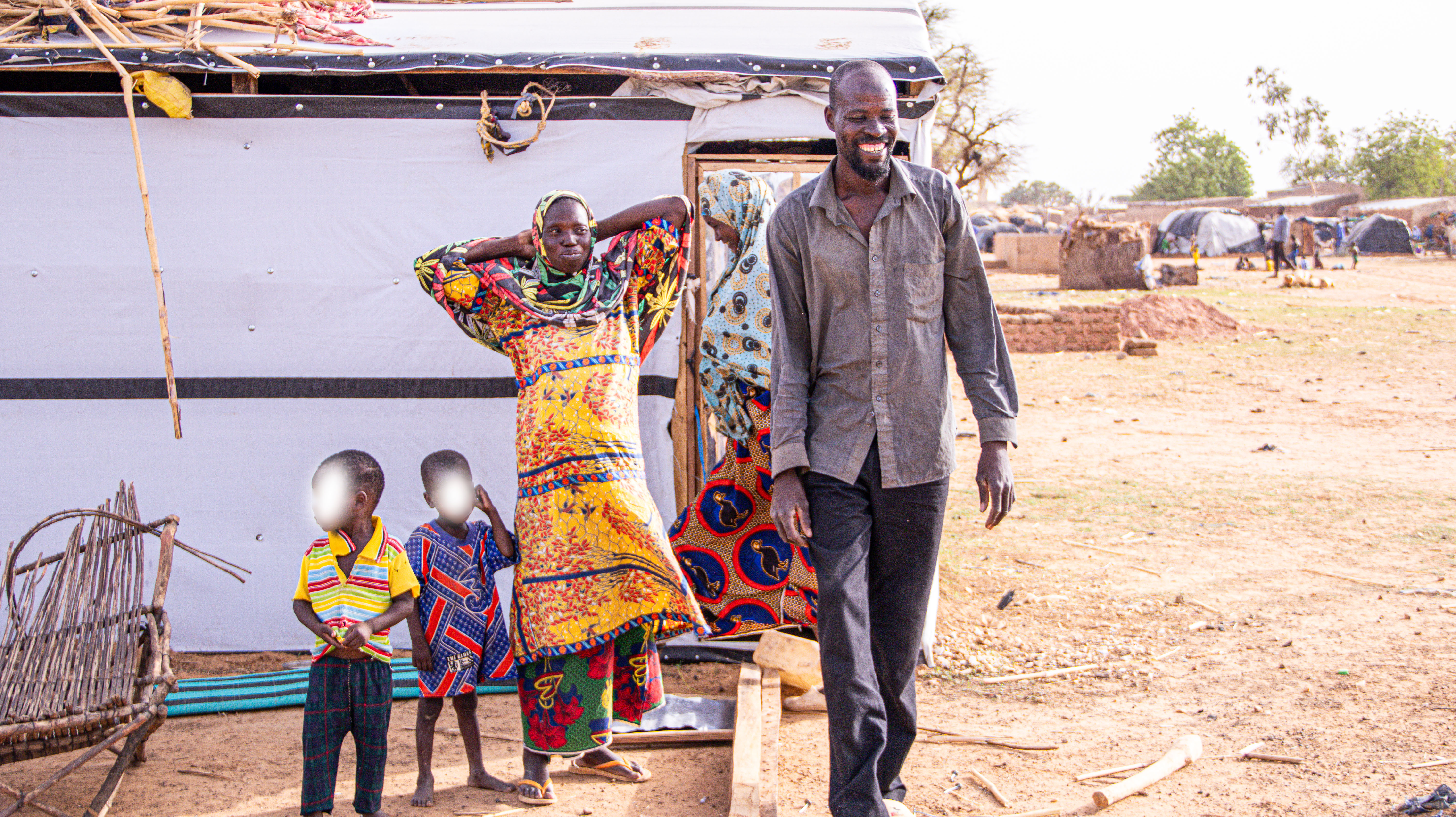 Hamidou, Internally displaced person