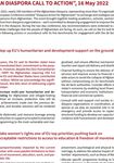 European Conference Declaration “AFGHAN DIASPORA CALL TO ACTION (2022)