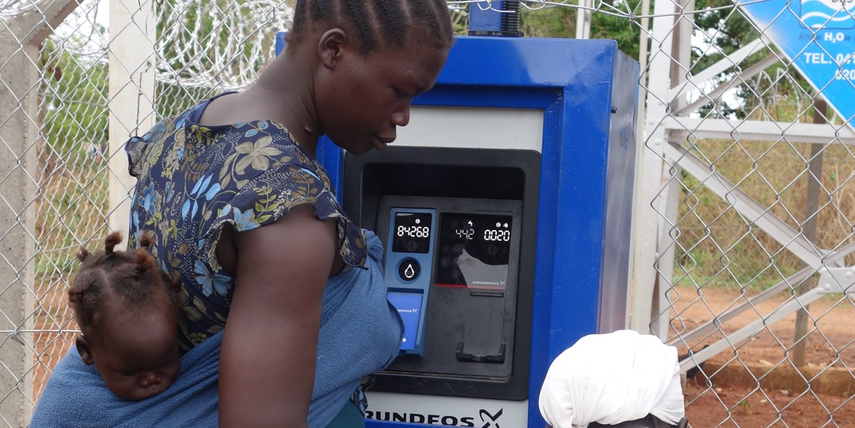 Poor water quality in refugeecamps