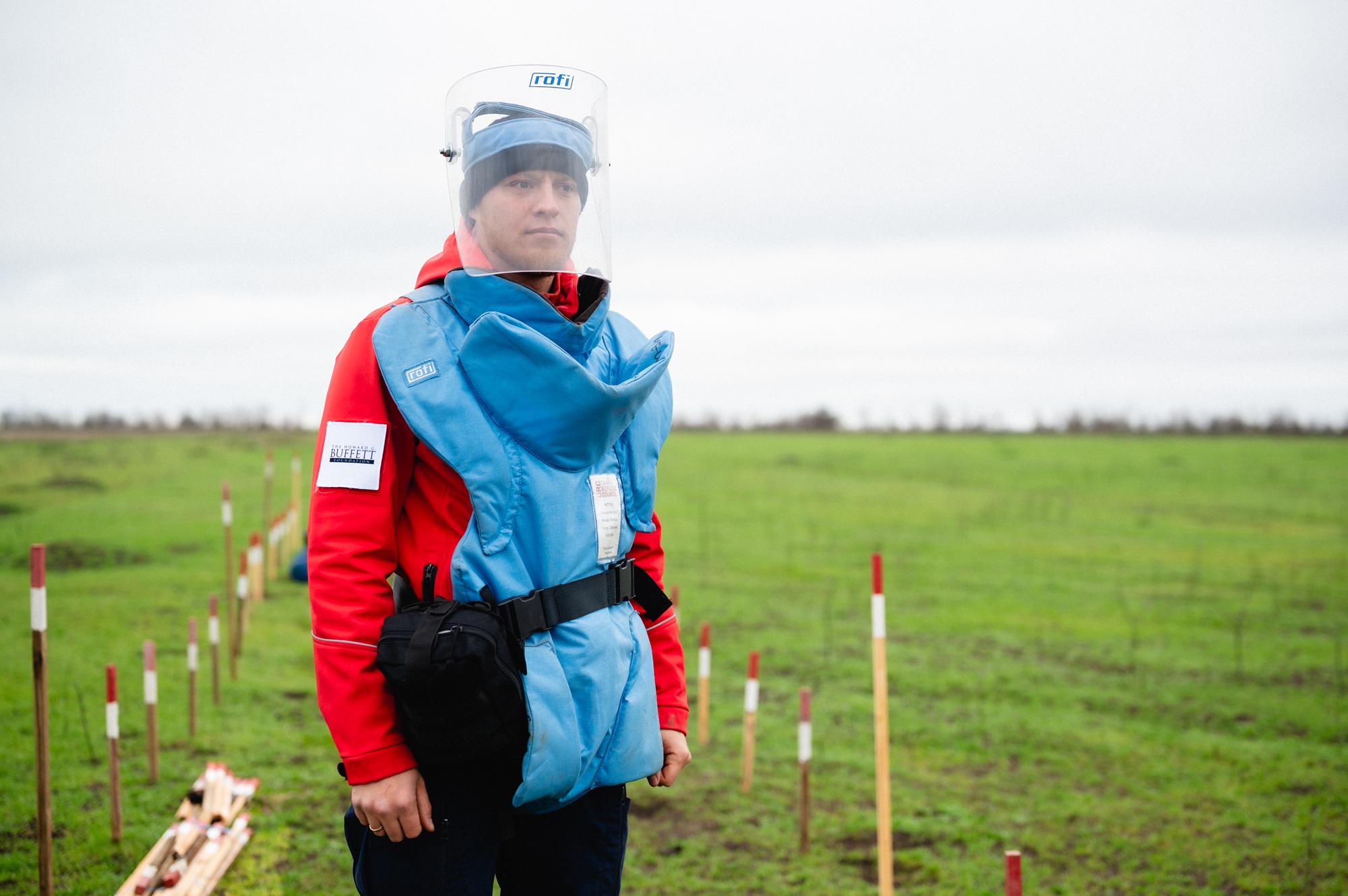 Bohdan joined the DRC demining team in 2023 to boost the recovery of communities affected by conflict.©DRC Ukraine, Kalynivka, Mykolaiv Oblast, November 2025, Svitlana Koval
